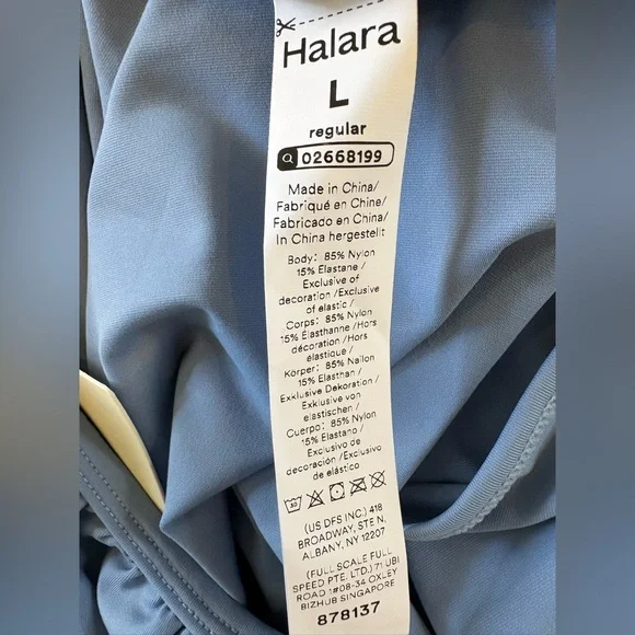 NWT Halara Spaghetti Pocket Solid Wide Leg Casual Jumpsuit - Picture 7 of 9